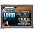 JEHOVAH LORD ALL POWERFUL IS HOLY  Righteous Living Christian Acrylic Frame  GWARMOUR9568  "18X12"