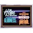 THE HOPE OF RIGHTEOUS IS GLADNESS  Scriptures Wall Art  GWARMOUR9914  "18X12"