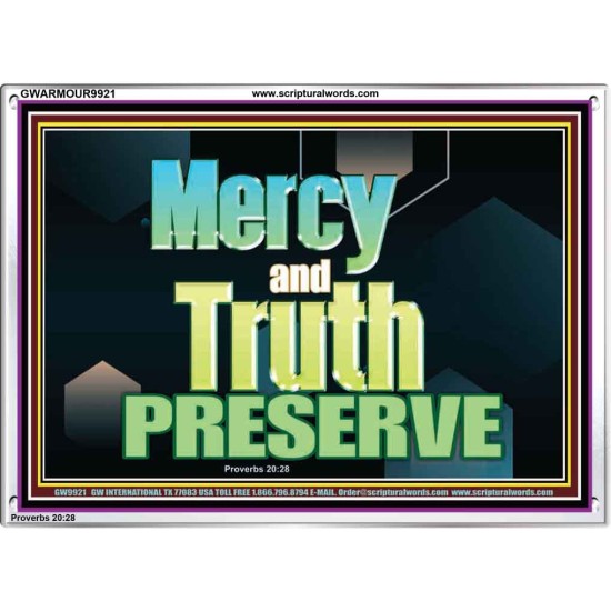 MERCY AND TRUTH PRESERVE  Christian Paintings  GWARMOUR9921  