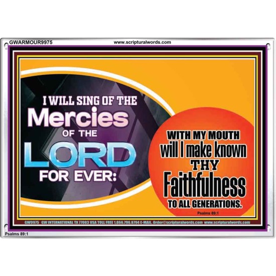 THY FAITHFULNESS TO ALL GENERATIONS  Scriptures Wall Art  GWARMOUR9975  