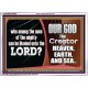 WHO CAN BE LIKENED TO OUR GOD JEHOVAH  Scriptural Décor  GWARMOUR9978  