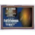 WHO IS A STRONG LORD LIKE UNTO THEE OUR GOD  Scriptural Décor  GWARMOUR9979  "18X12"