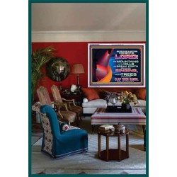 YOU WILL GO OUT WITH JOY AND BE GUIDED IN PEACE  Custom Inspiration Bible Verse Acrylic Frame  GWARMOUR10618  "18X12"