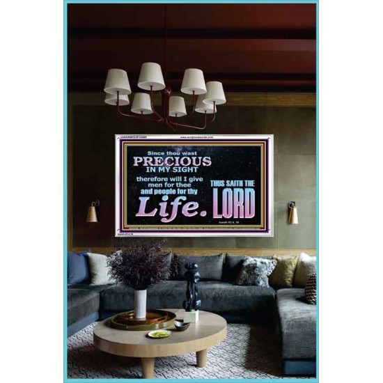 YOU ARE PRECIOUS IN THE SIGHT OF THE LIVING GOD  Modern Christian Wall Décor  GWARMOUR10490  