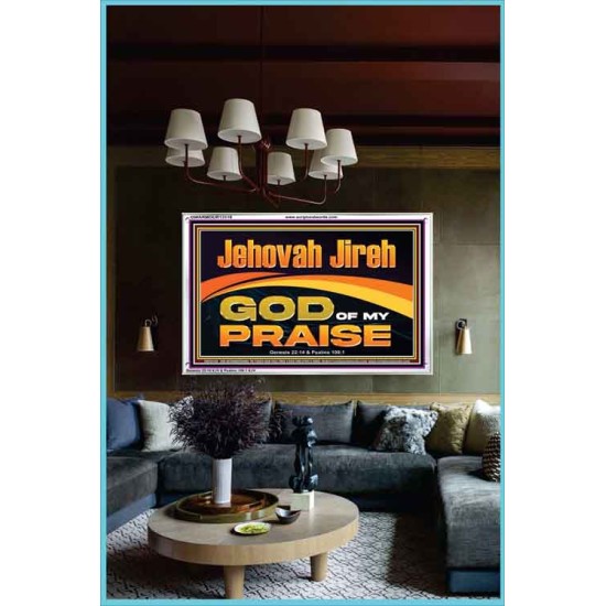 JEHOVAH JIREH GOD OF MY PRAISE  Bible Verse Art Prints  GWARMOUR13118  