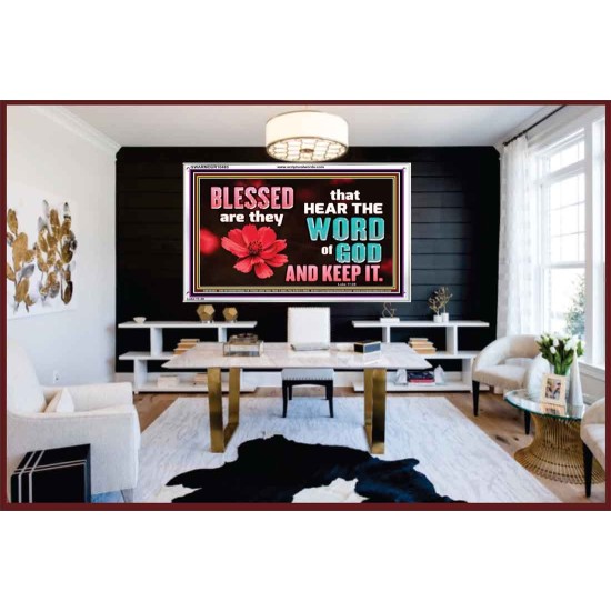 BE DOERS AND NOT HEARER OF THE WORD OF GOD  Bible Verses Wall Art  GWARMOUR10483  