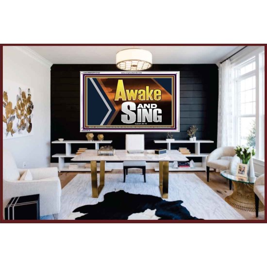 AWAKE AND SING  Affordable Wall Art  GWARMOUR12122  