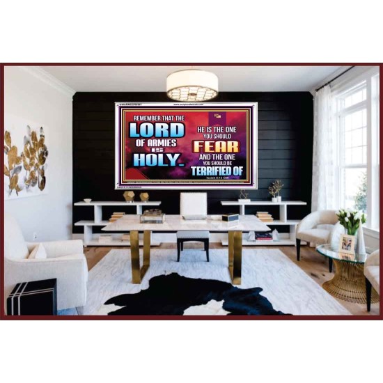 FEAR THE LORD WITH TREMBLING  Ultimate Power Acrylic Frame  GWARMOUR9567  