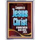 COMPLETE IN JESUS CHRIST FOREVER  Children Room Portrait  GWARMOUR10015  