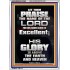 LET THEM PRAISE THE NAME OF THE LORD  Bathroom Wall Art Picture  GWARMOUR10052  "12x18"