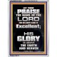 LET THEM PRAISE THE NAME OF THE LORD  Bathroom Wall Art Picture  GWARMOUR10052  