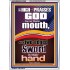 THE HIGH PRAISES OF GOD AND THE TWO EDGED SWORD  Inspiration office Arts Picture  GWARMOUR10059  "12x18"