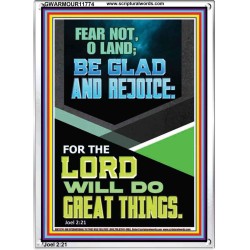 THE LORD WILL DO GREAT THINGS  Christian Paintings  GWARMOUR11774  "12x18"