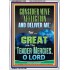 CONSIDER MINE AFFLICTION O LORD MY GOD  Christian Quote Portrait  GWARMOUR11782  "12x18"