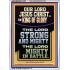 THE LORD STRONG AND MIGHTY THE LORD MIGHTY IN BATTLE  Scripture Art  GWARMOUR11787  "12x18"