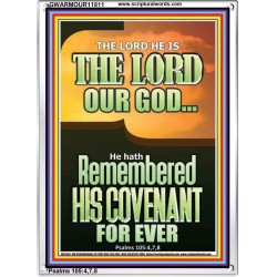 COVENANT OF THE LORD STAND FOR EVER  Wall & Art Décor  GWARMOUR11811  "12x18"