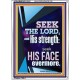 SEEK THE LORD AND HIS STRENGTH AND SEEK HIS FACE EVERMORE  Wall Décor  GWARMOUR11815  