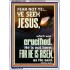CHRIST JESUS IS NOT HERE HE IS RISEN AS HE SAID  Custom Wall Scriptural Art  GWARMOUR11827  "12x18"