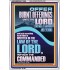 OFFER BURNT OFFERINGS UNTO THE LORD  Custom Inspiration Bible Verse Portrait  GWARMOUR11850  "12x18"