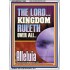 THE LORD KINGDOM RULETH OVER ALL  New Wall Décor  GWARMOUR11853  "12x18"