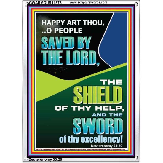 O PEOPLE SAVED BY THE LORD  Printable Bible Verse to Portrait  GWARMOUR11876  