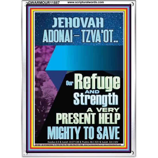 JEHOVAH ADONAI-TZVA'OT LORD OF HOSTS AND EVER PRESENT HELP  Church Picture  GWARMOUR11887  