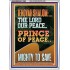 JEHOVAH SHALOM THE LORD OUR PEACE PRINCE OF PEACE MIGHTY TO SAVE  Ultimate Power Portrait  GWARMOUR11893  "12x18"
