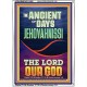 THE ANCIENT OF DAYS JEHOVAH NISSI THE LORD OUR GOD  Ultimate Inspirational Wall Art Picture  GWARMOUR11908  
