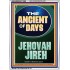 THE ANCIENT OF DAYS JEHOVAH JIREH  Unique Scriptural Picture  GWARMOUR11909  "12x18"