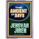 THE ANCIENT OF DAYS JEHOVAH JIREH  Unique Scriptural Picture  GWARMOUR11909  