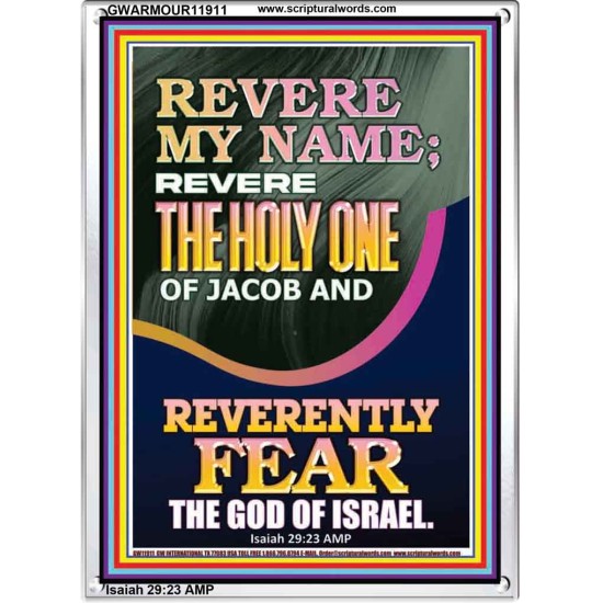 REVERE MY NAME THE HOLY ONE OF JACOB  Ultimate Power Picture  GWARMOUR11911  