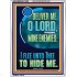 O LORD I FLEE UNTO THEE TO HIDE ME  Ultimate Power Portrait  GWARMOUR11929  "12x18"