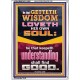 HE THAT GETTETH WISDOM LOVETH HIS OWN SOUL  Eternal Power Portrait  GWARMOUR11958  