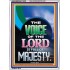 THE VOICE OF THE LORD IS FULL OF MAJESTY  Scriptural Décor Portrait  GWARMOUR11978  "12x18"