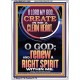 CREATE IN ME A CLEAN HEART  Scriptural Portrait Signs  GWARMOUR11990  