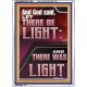 AND GOD SAID LET THERE BE LIGHT  Christian Quotes Portrait  GWARMOUR11995  