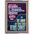 THE GLORY OF THE LORD SHALL APPEAR UNTO YOU  Contemporary Christian Wall Art  GWARMOUR12001  "12x18"