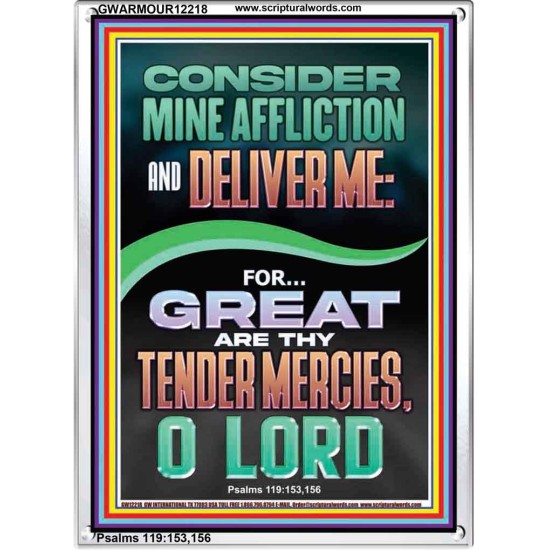 GREAT ARE THY TENDER MERCIES O LORD  Unique Scriptural Picture  GWARMOUR12218  