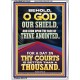 LOOK UPON THE FACE OF THINE ANOINTED O GOD  Contemporary Christian Wall Art  GWARMOUR12242  