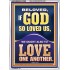 LOVE ONE ANOTHER  Wall Décor  GWARMOUR12299  "12x18"