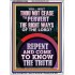 REPENT AND COME TO KNOW THE TRUTH  Large Custom Portrait   GWARMOUR12354  "12x18"
