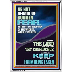 THE LORD SHALL BE THY CONFIDENCE AND KEEP THY FOOT FROM BEING TAKEN  Printable Bible Verse to Portrait  GWARMOUR12394  