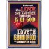 LOVE ONE ANOTHER FOR LOVE IS OF GOD  Righteous Living Christian Picture  GWARMOUR12404  "12x18"