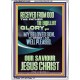 RECEIVED FROM GOD THE FATHER THE EXCELLENT GLORY  Ultimate Inspirational Wall Art Portrait  GWARMOUR12425  