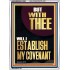 WITH THEE WILL I ESTABLISH MY COVENANT  Scriptures Wall Art  GWARMOUR13001  "12x18"