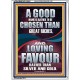LOVING FAVOUR IS BETTER THAN SILVER AND GOLD  Scriptural Décor  GWARMOUR13003  