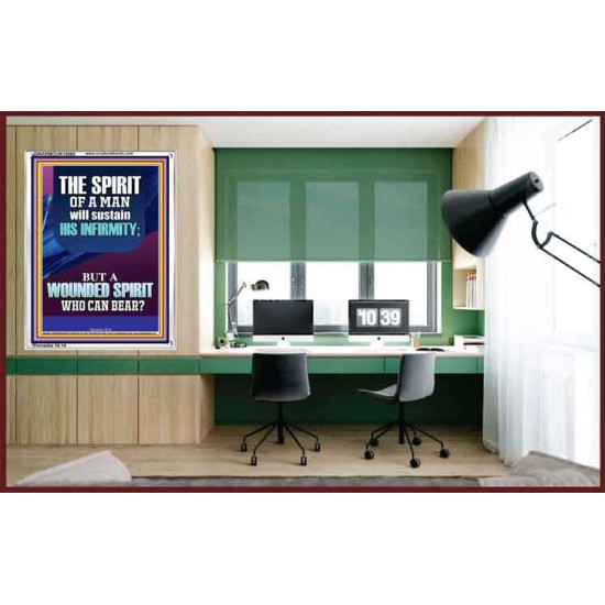 THE SPIRIT OF A MAN   Office Wall Portrait  GWARMOUR10068  