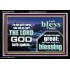 I BLESS THEE AND THOU SHALT BE A BLESSING  Custom Wall Scripture Art  GWASCEND10306  "33X25"