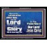 HIS GLORY SHALL BE SEEN UPON YOU  Custom Art and Wall Décor  GWASCEND10315  "33X25"