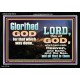 GLORIFIED GOD FOR WHAT HE HAS DONE  Unique Bible Verse Acrylic Frame  GWASCEND10318  